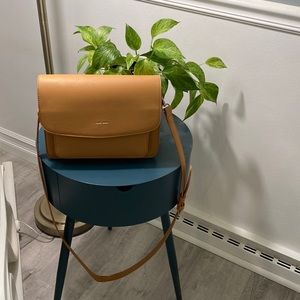 NWOT pixie mood vegan leather cognac crossbody